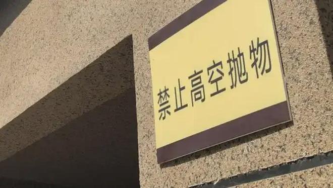 9楼母女频繁高空抛物业主出门戴头盔物业称“劝不了”惹争议